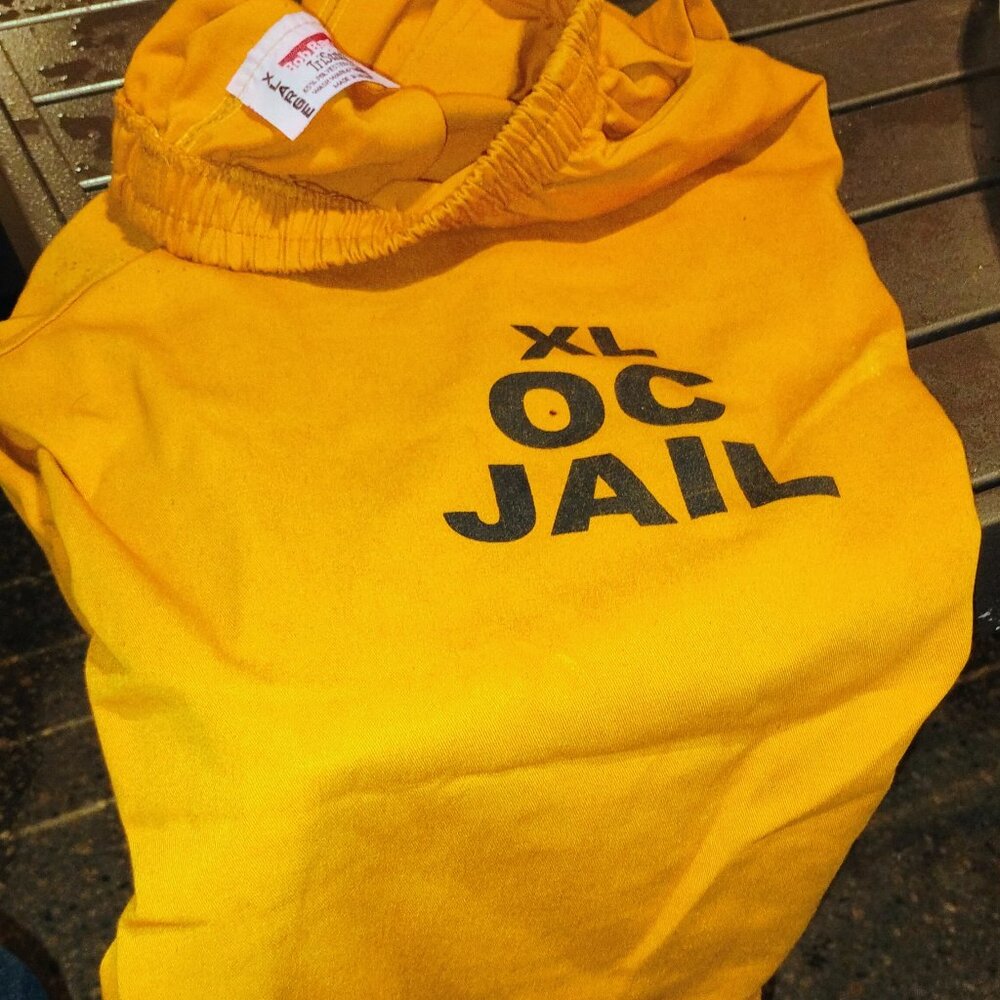 Orange county Theo Lacy Facility Men's Jail Jumpsuit